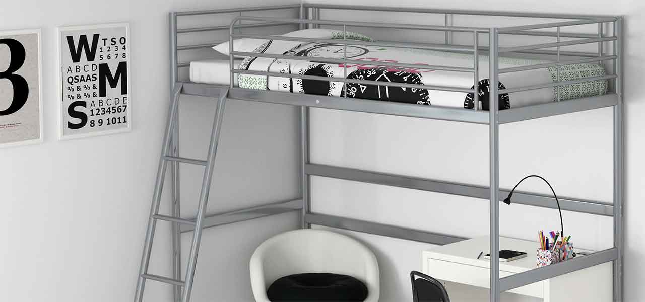 bunk bed with double on bottom ikea