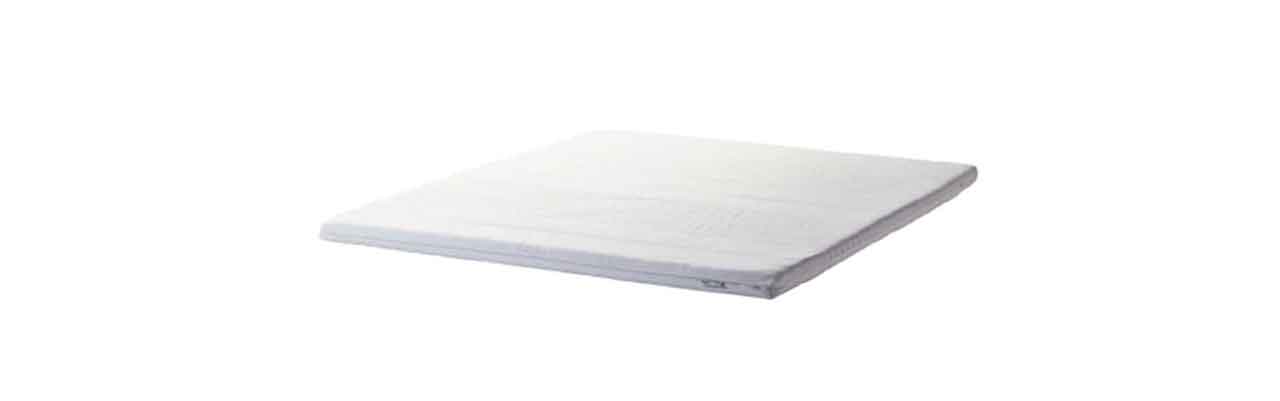 TANANGER mattress topper, white, Full - IKEA