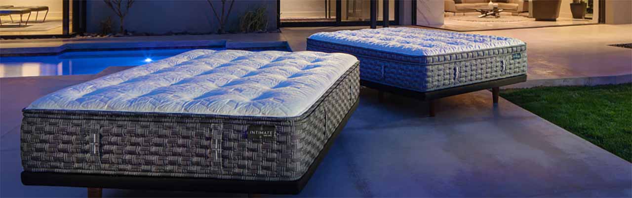 eLuxury Aere Crystal King Cooling Mattress Protector, Blue