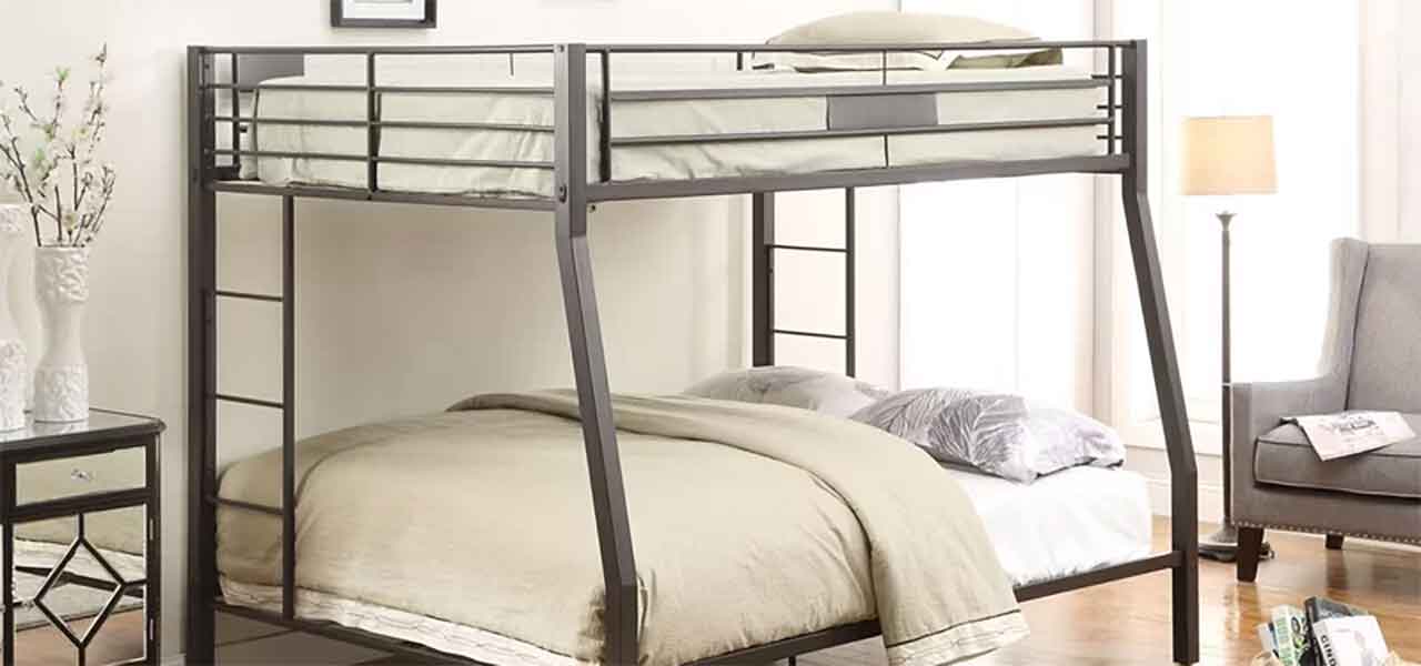 loft bed with bed on bottom